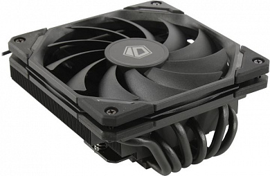 ID-Cooling <ID-CPU-IS-67-XT-BLACK> (4пин, 115X/1200/1700/AM4/AM5, 32.3дБ, 500-2200об/мин, Al+тепл.трубки)