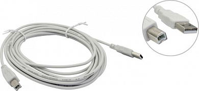Telecom <TC6900-5М> Кабель USB 2.0 A-->B 5м