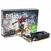 NK73NP013F Sinotex Ninja NK73NP013F, GT730 PCIE (96SP) 1G 128BIT DDR3 (DVI/HDMI/CRT)  RTL