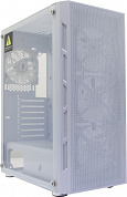 Miditower 1STPLAYER FIREBASE XP <XP-WH-4F1-W> White ATX без БП