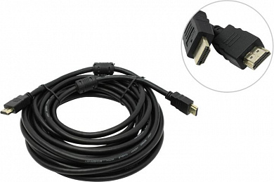 Telecom <TCG200F-7.5м> Кабель HDMI to HDMI (19M -19M) ver2.0 7.5м  2 фильтра