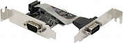Espada <PCIe2SLWCH> (OEM) PCI-Ex1, 2xCOM9M, LowProfile
