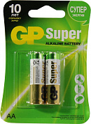 GP Ultra/Super GP15A-2CR2 (LR6) Size AA, щелочной (alkaline) <уп. 2 шт>