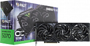 12Gb <PCI-E> GDDR7 Palit GAMINGPRO-S OC 12GB <NE75070T19K9-GB2050U> (RTL) HDMI+3xDP <GeForce RTX5070>