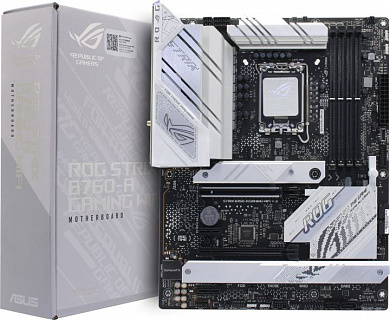 ASUS ROG STRIX B760-A GAMING WIFI (RTL) LGA1700 <B760> 2xPCI-E HDMI+DP 2.5GbLAN+WiFi SATA ATX 4DDR5