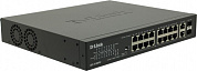 D-Link <DES-1018MPV2 /A1A> Неуправляемый коммутатор (16UTP 100Mbps PoE + 2Combo 1000BASE-T/SFP)